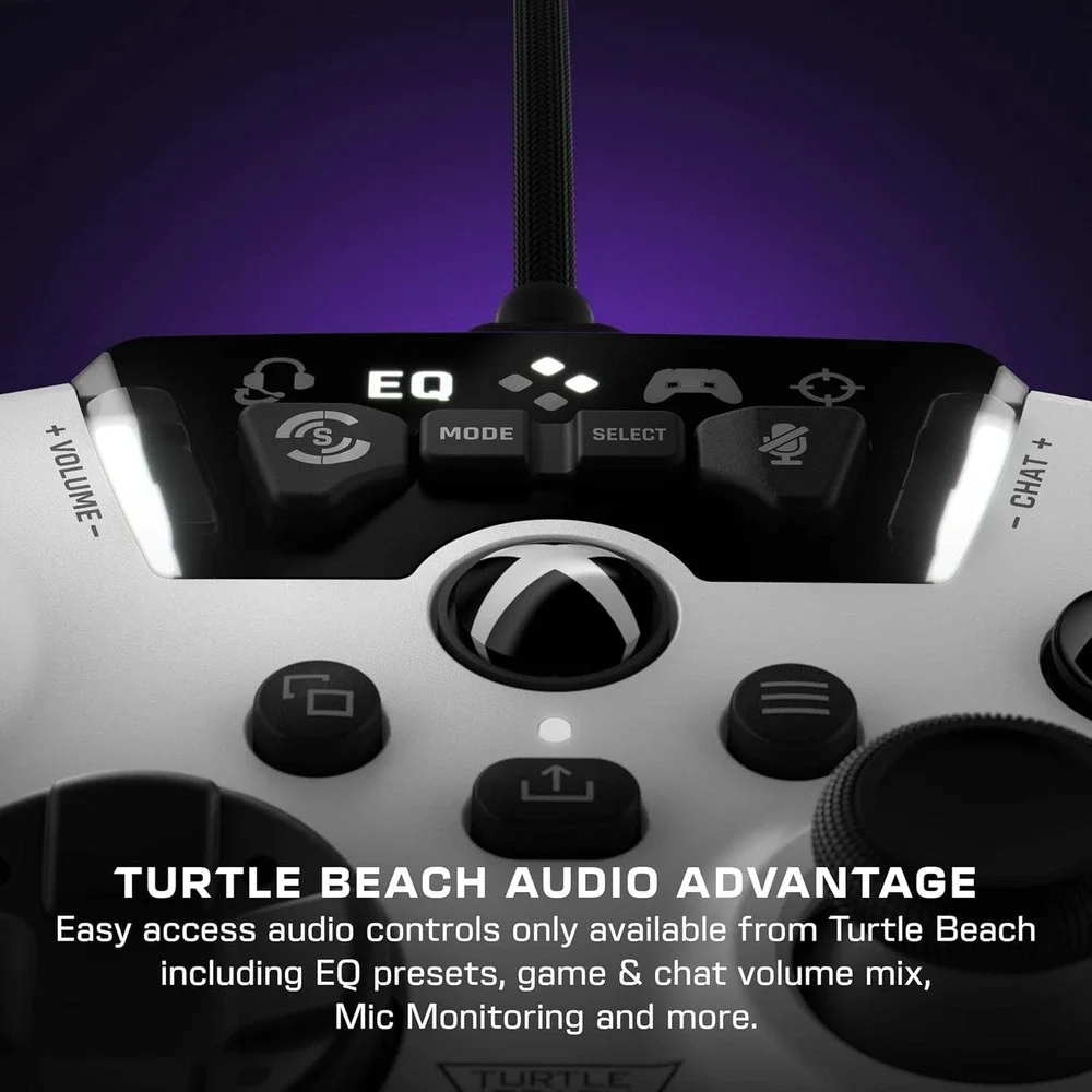 Turtle Beach Recon Controller‎ White – Wired Gamepad for Xbox & Windows